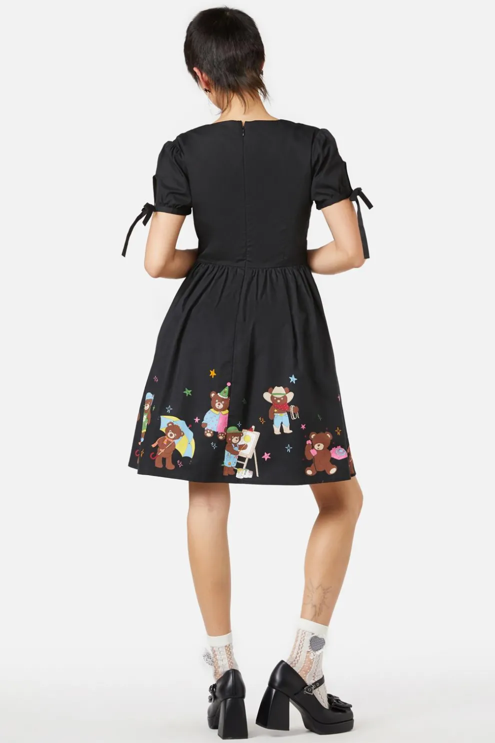 Teddy Bear Border Dress