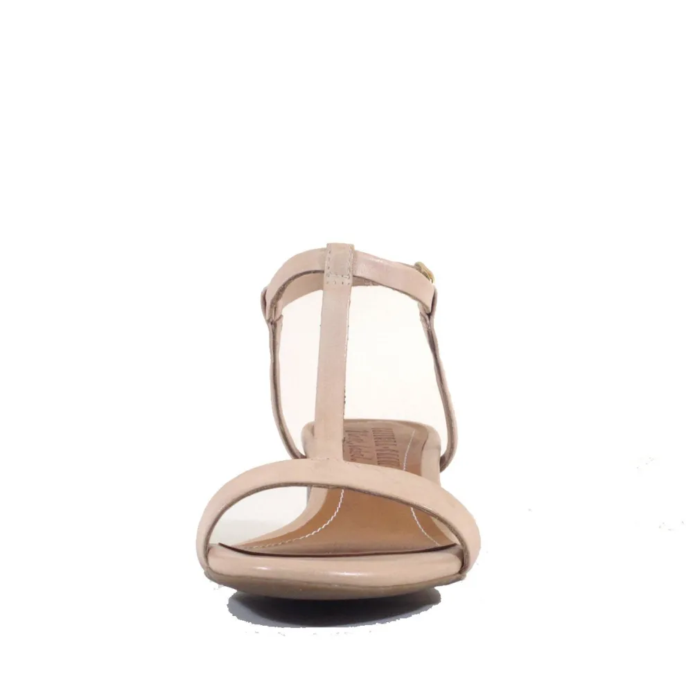 Terri T-Strap Suede Sandals