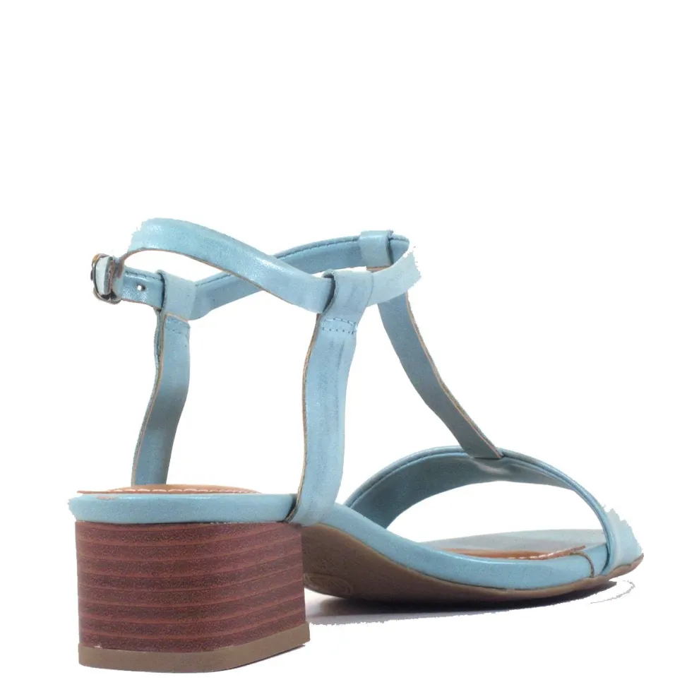 Terri T-Strap Suede Sandals