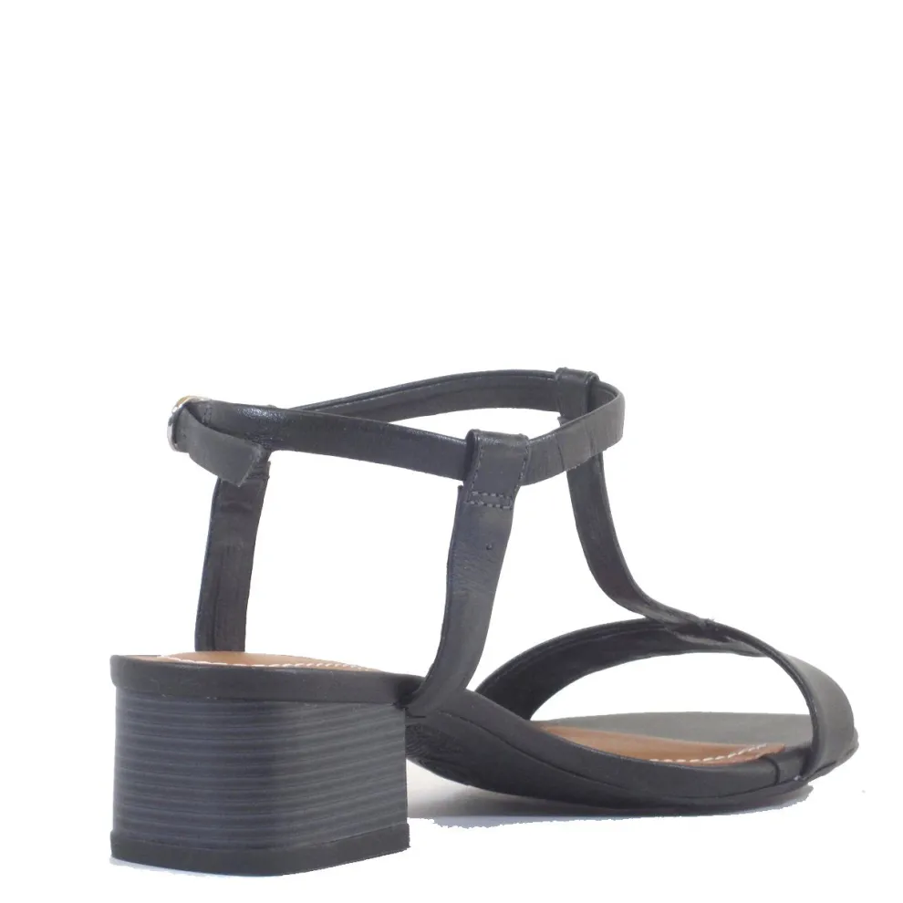 Terri T-Strap Suede Sandals