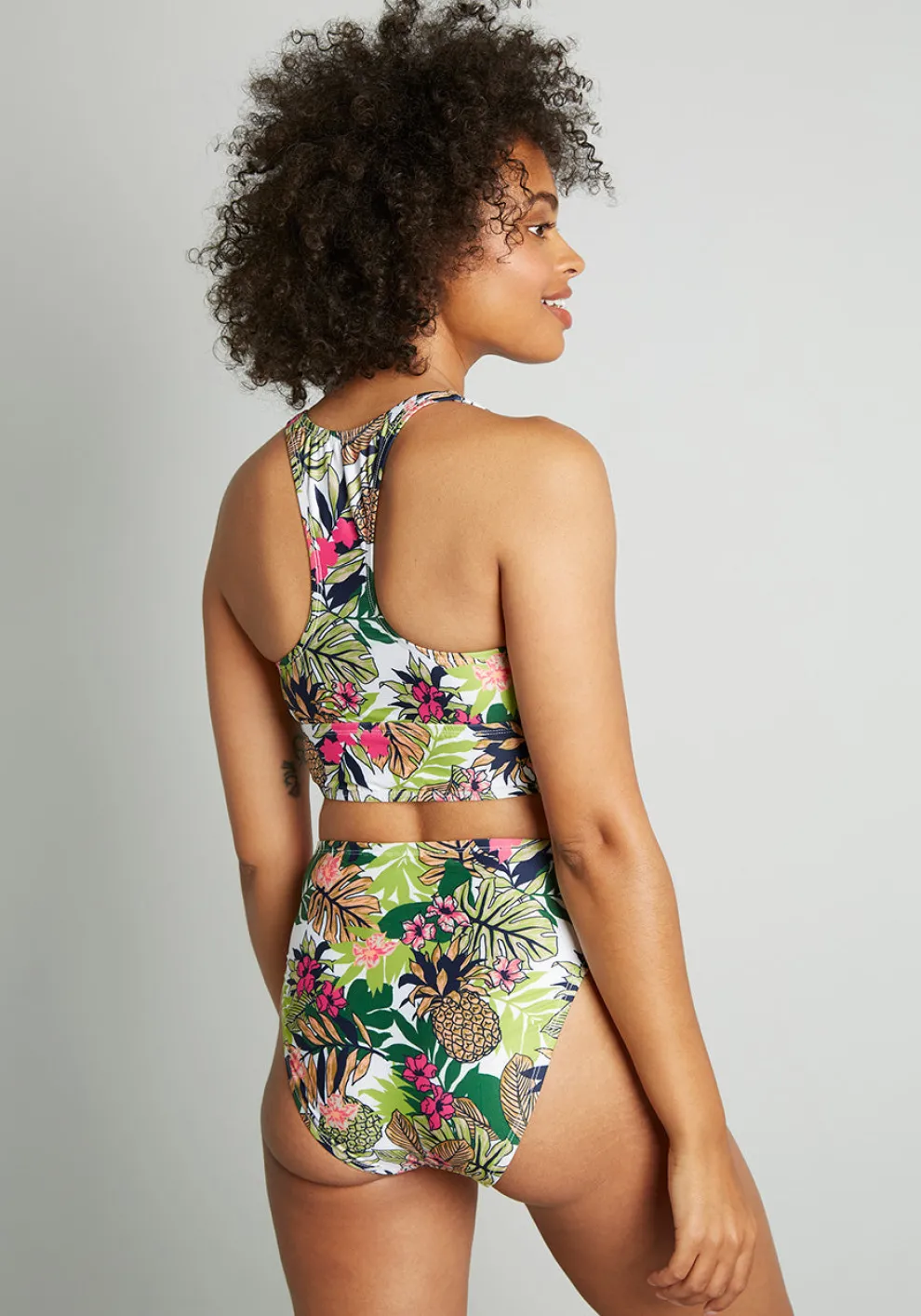 The Annika Crop Bikini Top