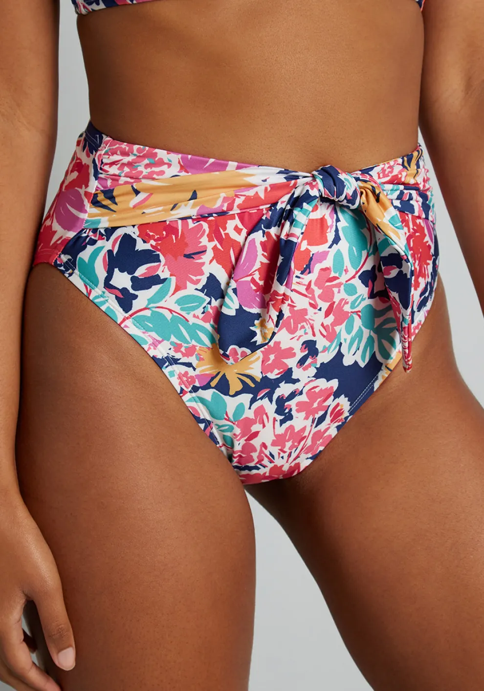 The Cindy High-Waisted Bikini Bottom