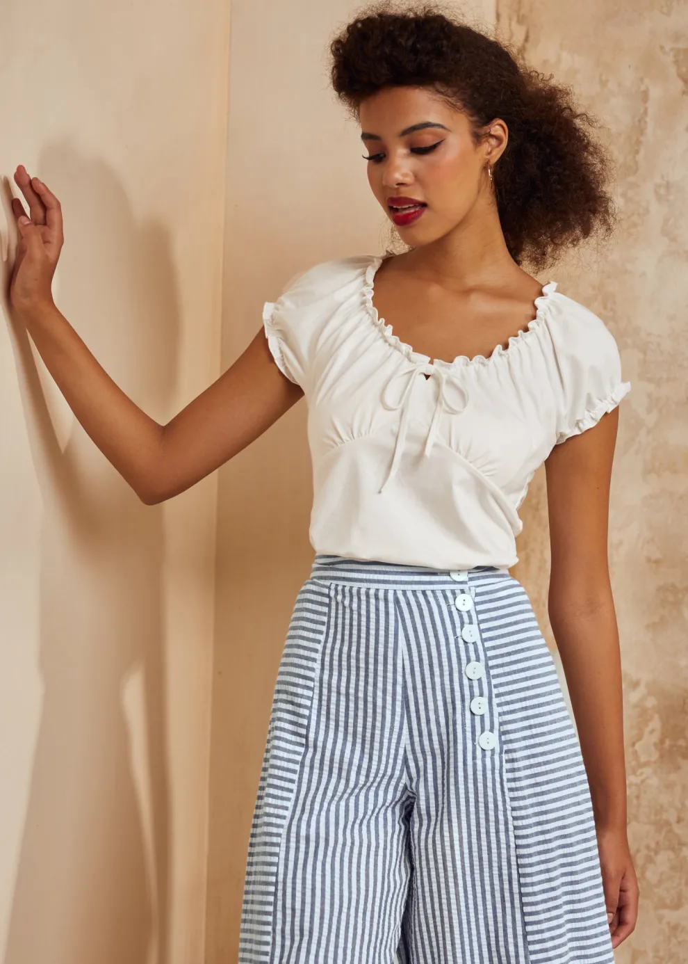 The Darling Detail Bow Tee