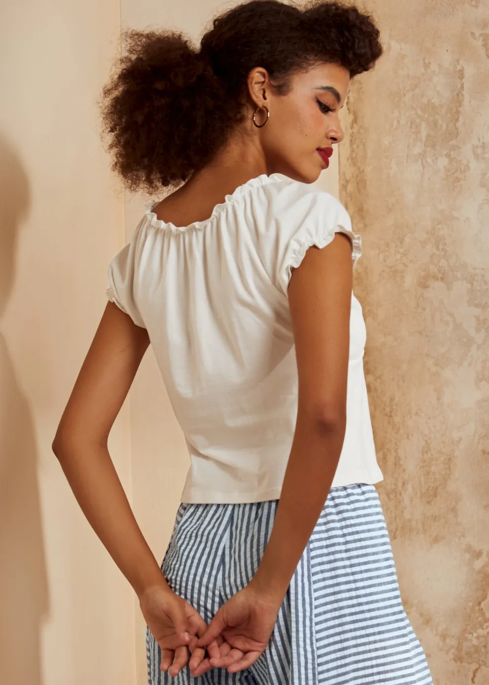 The Darling Detail Bow Tee