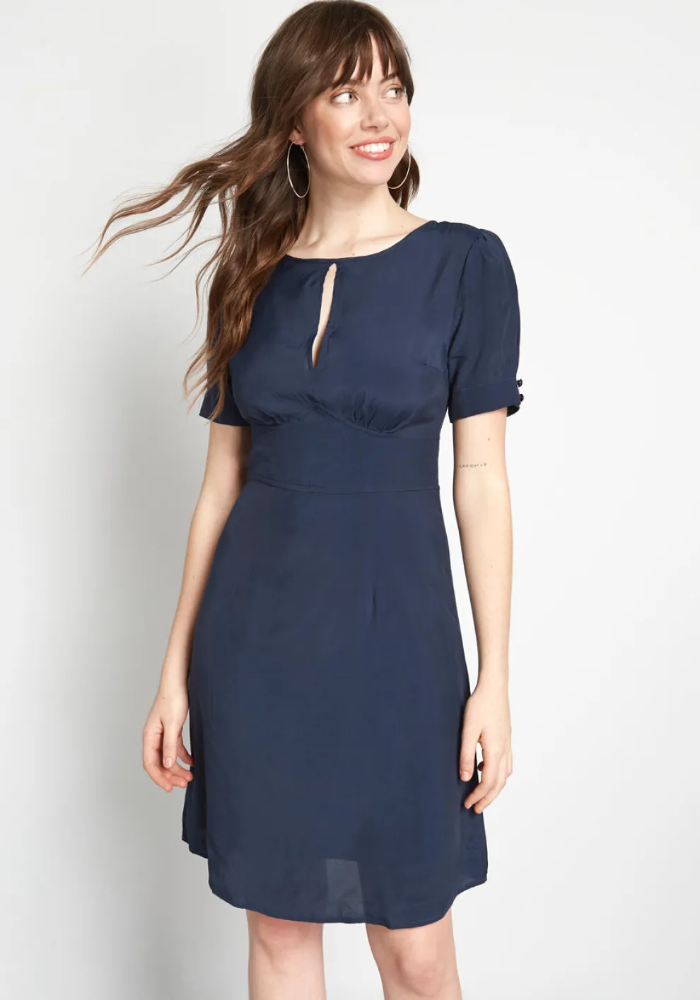 The Keyhole Story A-line Dress