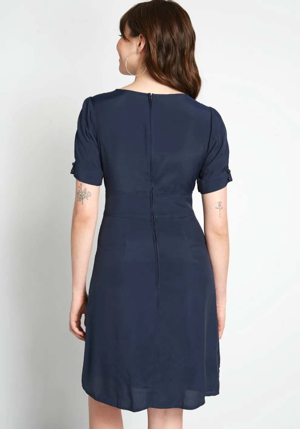 The Keyhole Story A-line Dress