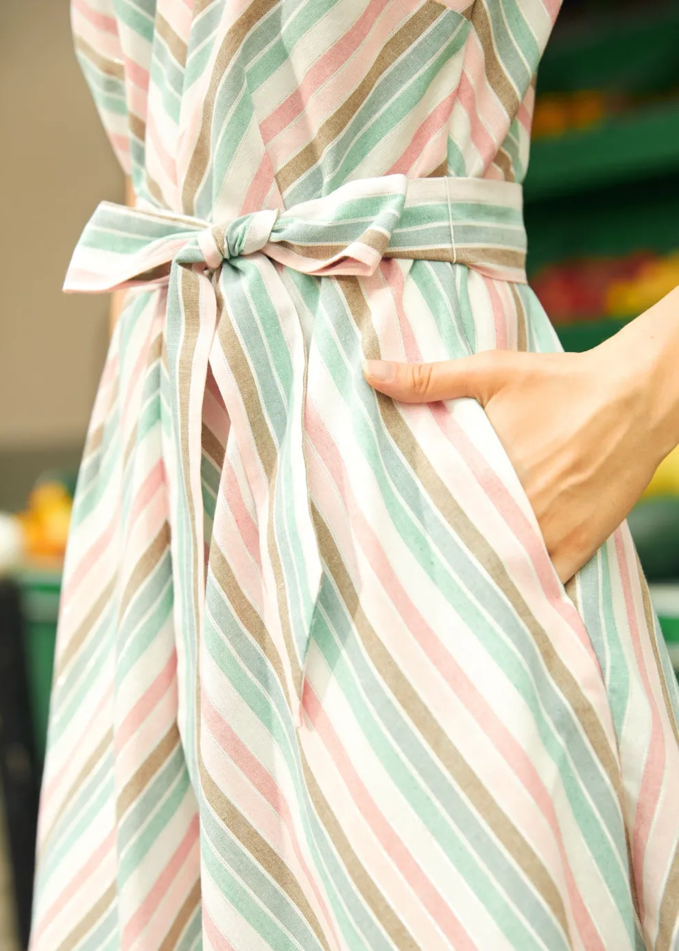 The Taffy Twist Halter Dress