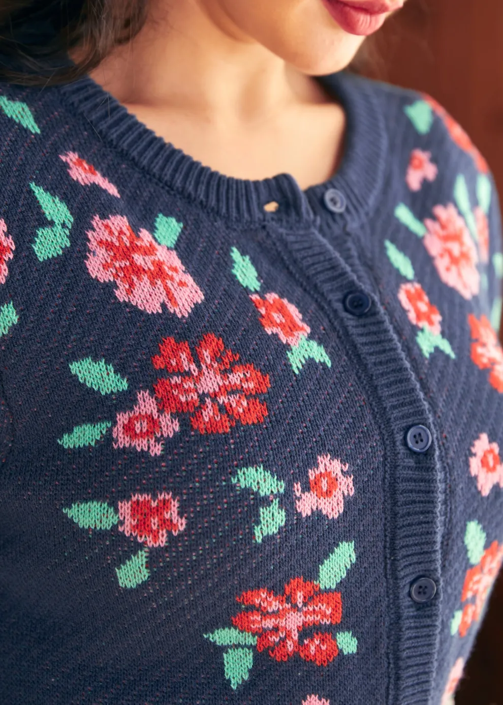 Timeless Tapestry Jacquard Cardigan