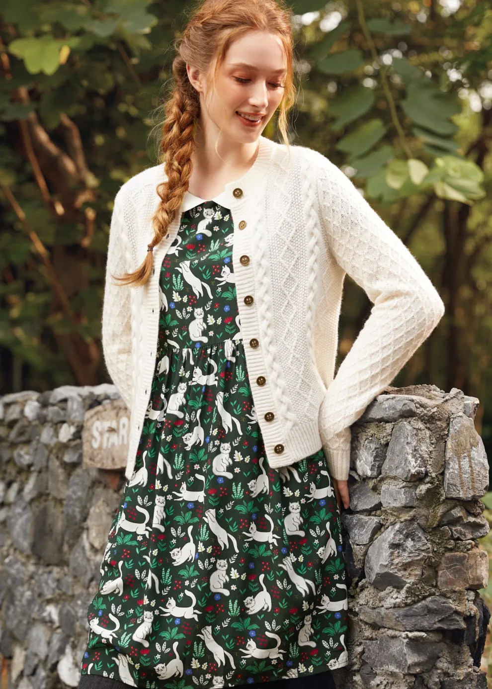 Twist & Shout Cable Cardigan