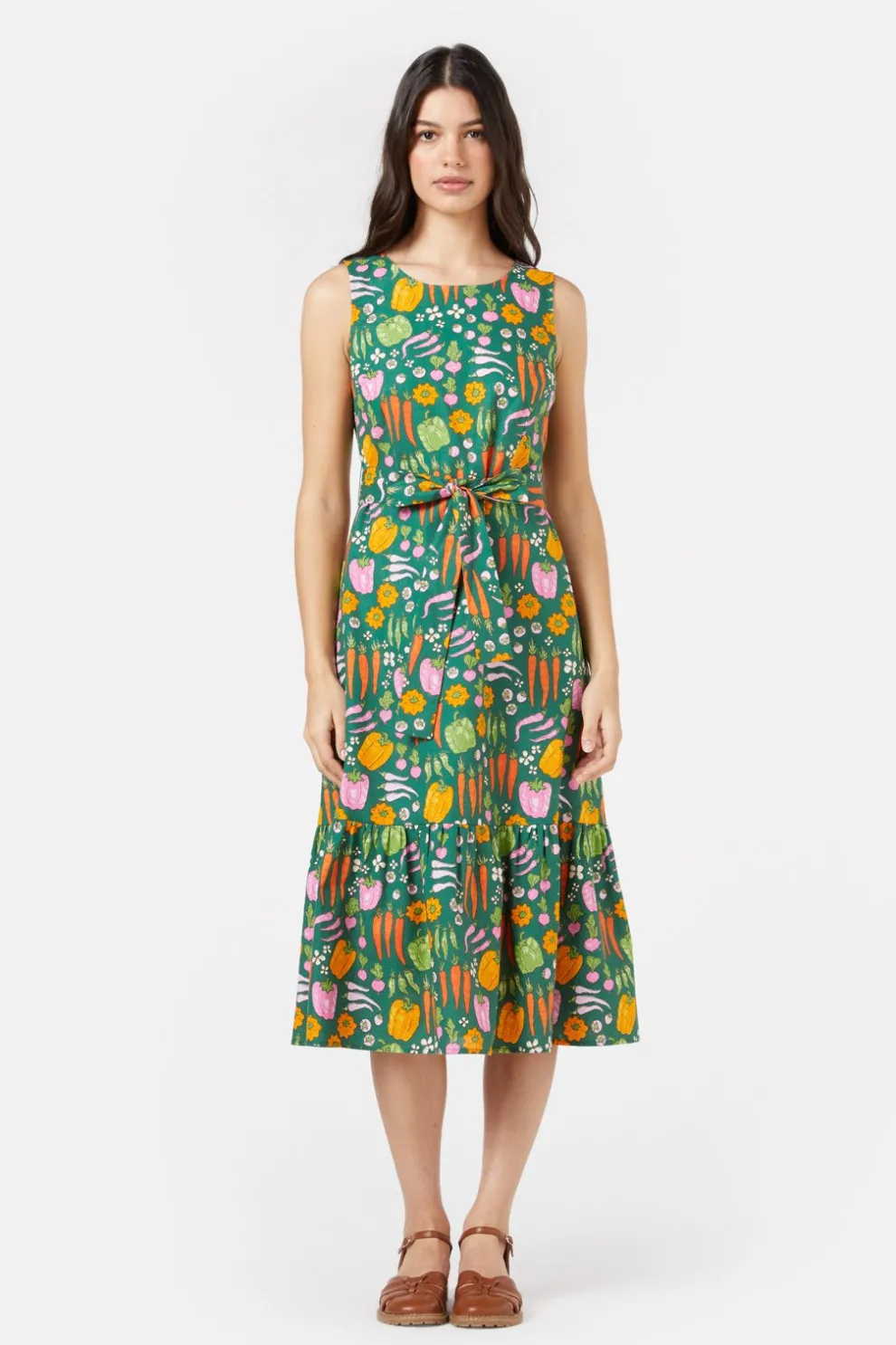 Veggie Patch Midi Dress