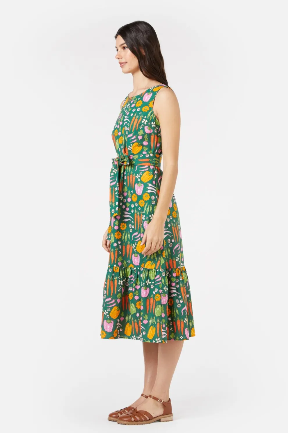 Veggie Patch Midi Dress