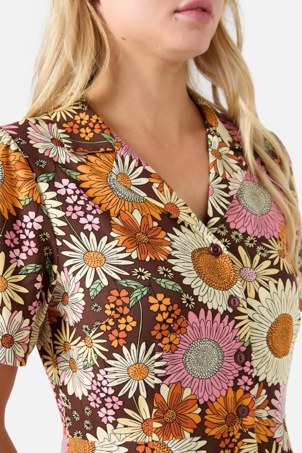 Viva Floral Shirt Dress