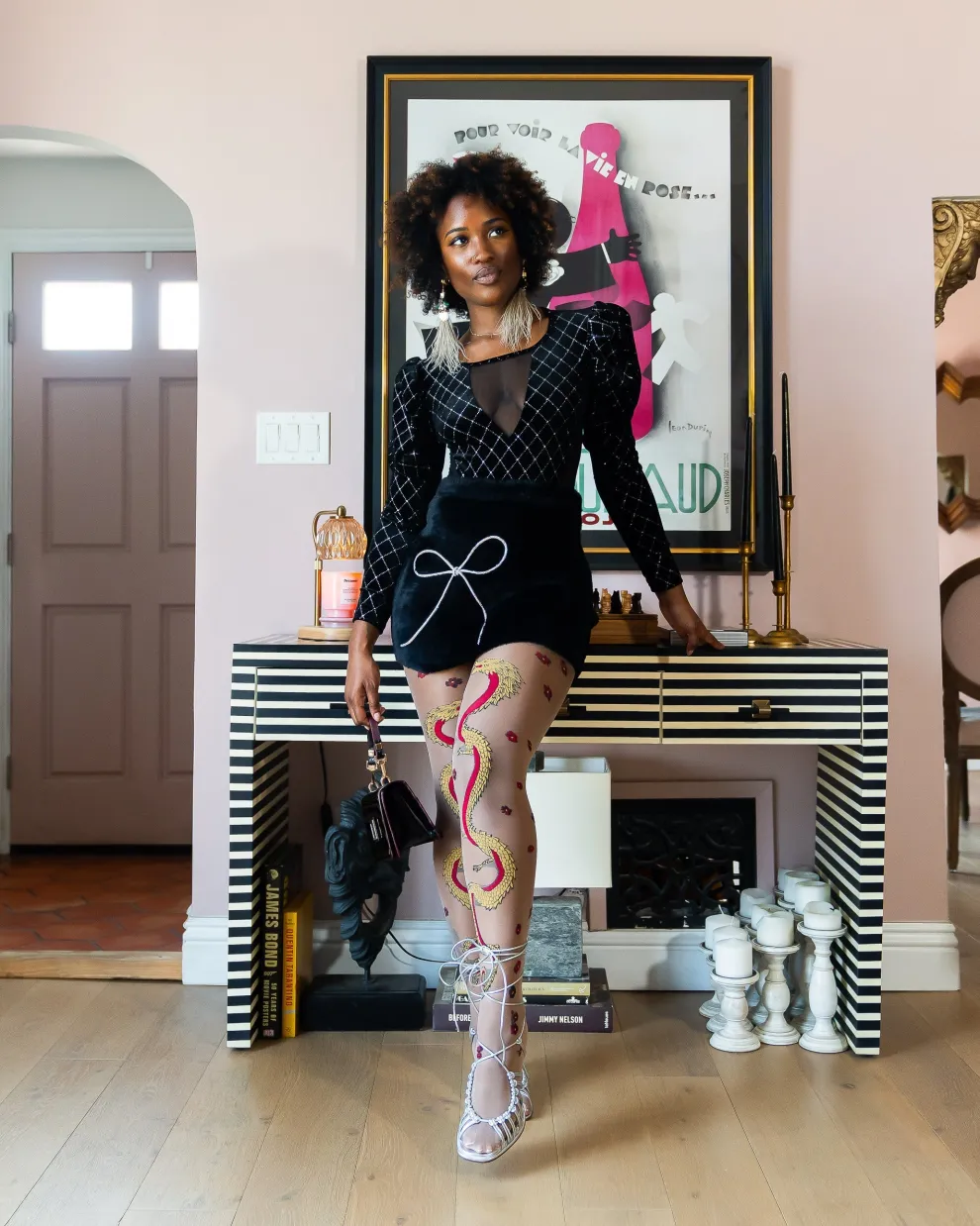 Year of the Dragon Sheer Tights