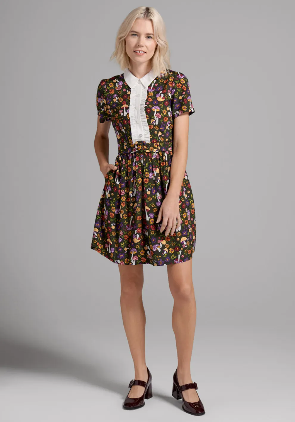 Yes, Darling Fit and Flare Dress