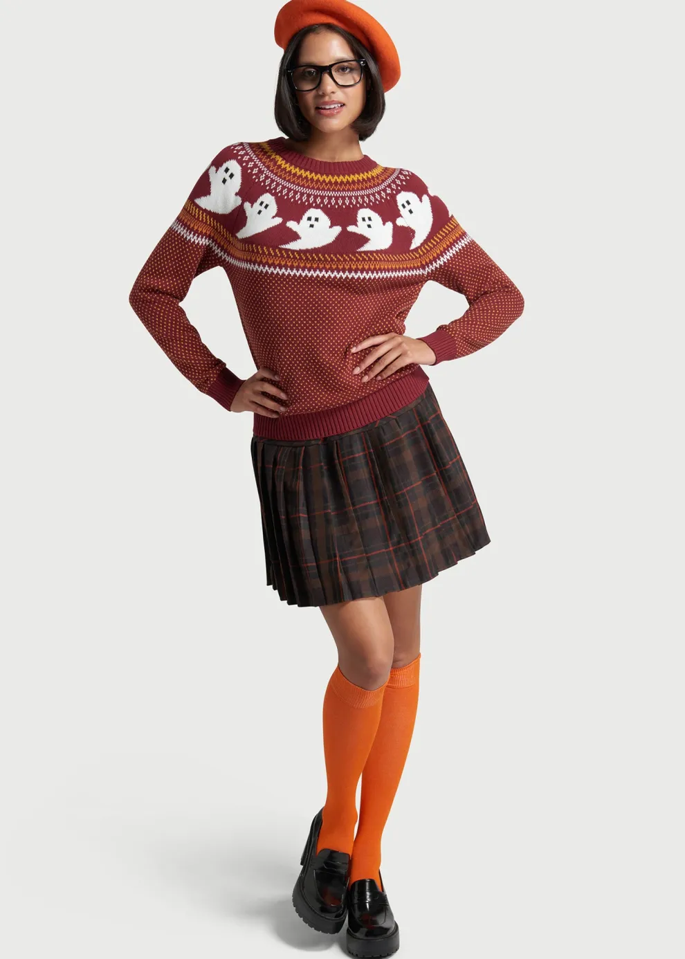 You've Been Ghosted Fair Isle Sweater