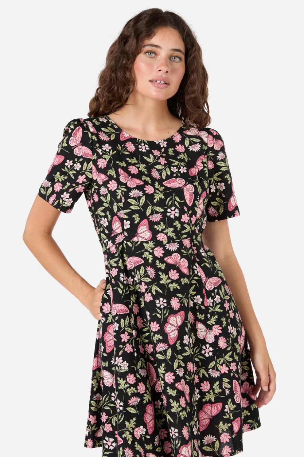 Yvette Butterfly Mini Dress